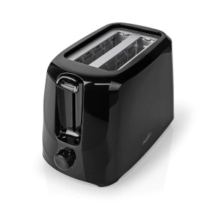 Toaster Nedis KABT150EBK, 700W, 2 fante, 6 niveluri de rumenire, Negru - Img 5