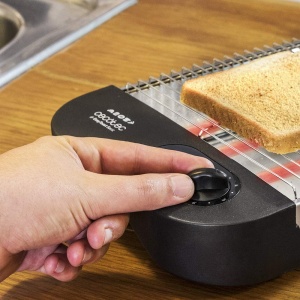 Toaster orizontal Cecotec Turbo EasyToast Basic 900W 3 rezistente din cuart 6 trepte de putere - Img 4