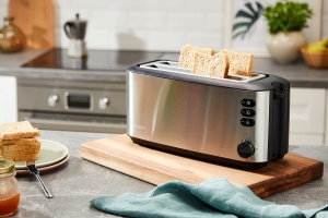 Toaster SEVERIN AT 2509 1400W Inox 4 felii Functie de dezghetare - Img 2