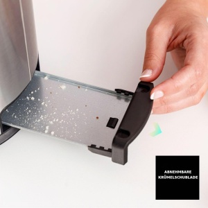 Toaster Taurus Mytoast Legend 1000 W, inox, extra lat, 7 niveluri rumenire - Img 8