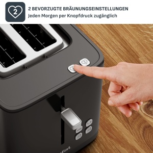 Toaster Tefal Digital din Otel Inoxidabil, 2 Feliute, 7 Niveluri Bronzare, Negru - Img 6