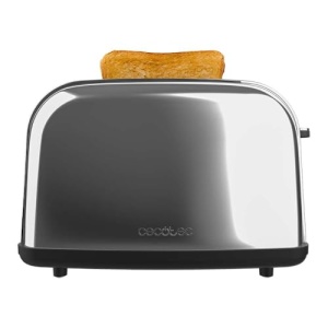 Toaster vertical Cecotec Toastin Time 850 Inox Lite 850W 2 felii fante largi 38 cm functie dezghetare - Img 2