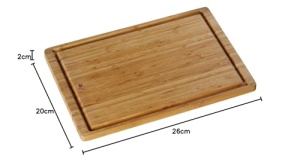 Tocator bambus WMF 1886889990 45x30 cm cu saftrila utilizare dubla - Img 7