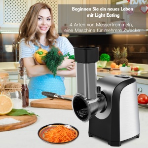 Tocator electric legume 150W, 5 lame interschimbabile, compact si usor de curatat - Img 2