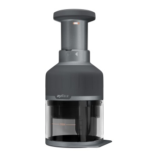 Tocator manual Zyliss Zick Zick 3, lame din otel inoxidabil, recipient multifunctional, usor de curatat