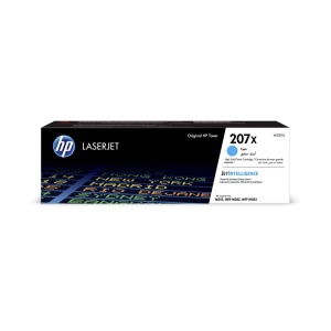 Toner Laser HP 207X Cyan Original, 2450 pagini, compatibil M283M282M255