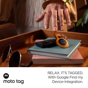 Tracker inteligent Motorola Moto Tag, Bluetooth 5.4, IP67, baterie 1 an, verde - Img 2