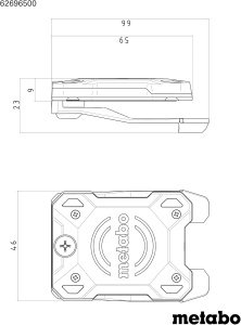 Tracker Metabo pentru iOS, waterproof, cu baterie de lunga durata - Img 2