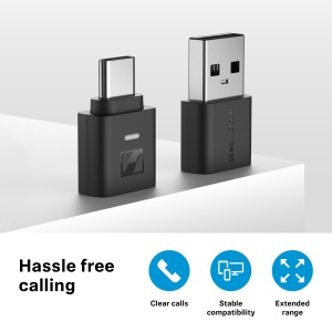 Transmitator audio Bluetooth Sennheiser BTD 700, aptX Lossless, USB-C si USB-A - Img 5