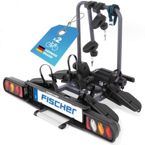 Transportor bicicleta FISCHER Proline Evo 2, pentru 2 biciclete, negru, 60 kg