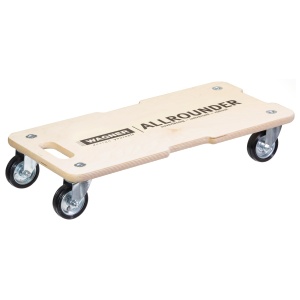 Transportroller WAGNER MM 1327, 300 kg, 59 x 29 cm, cu roti din cauciuc