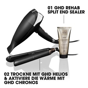 Tratament Leave-In GHD Rehab Split End Sealer, pentru par sanatos, 150ml - Img 4