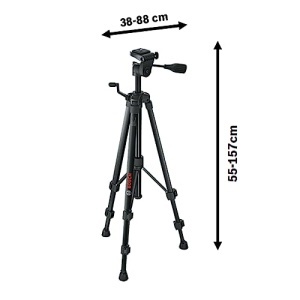 Treipied Bosch Professional BT 150 Aluminiu Reglabil 55-157 cm - Img 2
