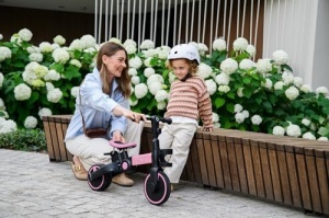 Tricicleta 3-in-1 MoMi FILO pentru copii 1-3 ani pliabila roti EVA 6 - Img 13