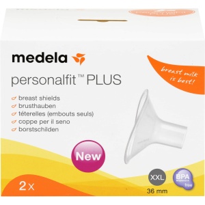 Tricou pentru alaptare Medela PersonalFit plus, marime XXL, 36 mm, 2 bucati