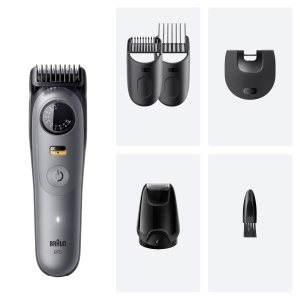 Trimmer barba Braun Series 5 BT5525 Lame ProBlade 40 lungimi 120 min autonomie Gri - Img 7