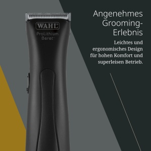 Trimmer contur Wahl Stealth Beret, profesional, negru, cablu si fara cablu - Img 5
