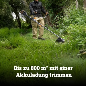 Trimmer cu acumulator WORX WG084E.9, 40V, motor fara perii, 38 cm diametru taiere - Img 4