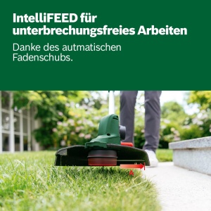 Trimmer de iarba Bosch UniversalGrassCut 18V-26, ergonomic, cu funtie IntelliFEED - Img 4