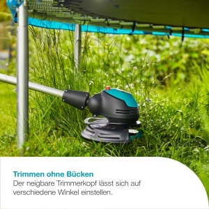 Trimmer de iarba GARDENA EasyCut 2318V, usor, telescopic, cu acumulator - Img 4