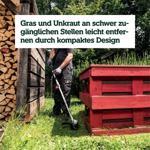Trimmer de iarba Metabo RTD 18 LTX BL 30, Motor fara perii, Usor de utilizat - Img 6