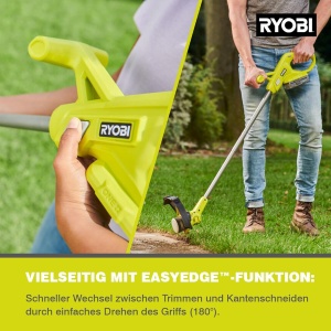 Trimmer de iarba RYOBI RY18LT23A-0, 18 V, 23 cm, design ergonomic - Img 5