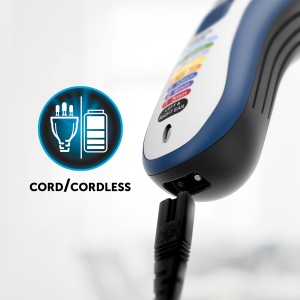 Trimmer de par Wahl Color Pro, fara fir, 8 piepteni, lame din otel carbon - Img 4