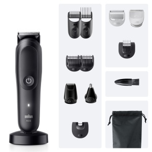 Trimmer Multifunctional Braun All-in-One Series 5, 13-in-1, 120 min autonomie, negru - Img 6