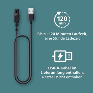 Trimmer pentru barbati Philips Body Groomer 7000 BG748530, 2D Flex, 120 min autonomie - Img 3
