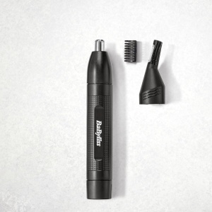 Trimmer pentru nas si urechi Babyliss E652E cu atasament pentru sprancene, 2 lungimi - Img 6