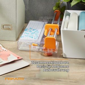 Trimmer rotativ Fiskars ProCision 30,5 cm, autoascutitor, pentru materiale groase - Img 7