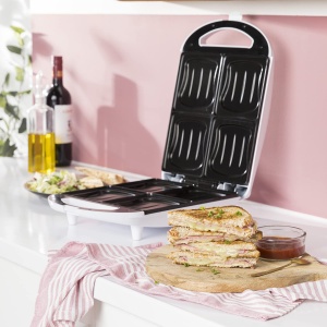 Tristar SA-3065 Sandwich Maker - 4 sandvisuri in acelasi timp - acoperire antiaderenta - Img 2