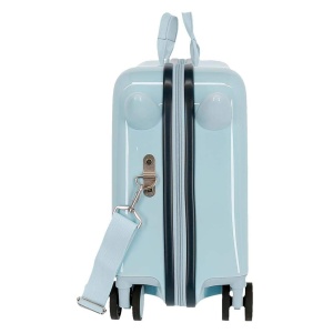 Troler copii Disney Frozen 34L, 2,1 kg, albastru, cu roti duble - Img 3