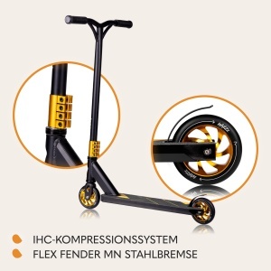 Trottineta LIONELO WHIZZ, 110mm, Aluminium, Design Unic - Img 6