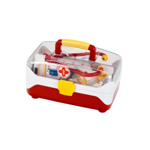 Trusa medicala pentru copii Theo Klein 4685, 27 cm, cu instrumente medicale - Img 6