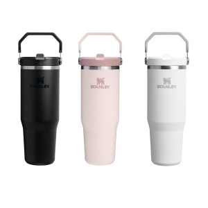 Tumbler cu pai Stanley 1913, 0.89L, Negru - Img 10
