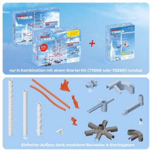 Turn de Spin PLAYMOBIL Sky Trails 72235, 50 cm, pentru copii de la 7 ani - Img 4