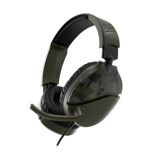 Turtle Beach Recon 70 Camo Green Casti pentru jocuri Xbox Serie X|S, Xbox One, PS5, PS4, PC