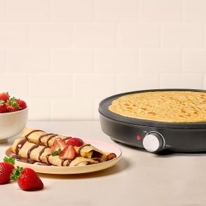 Ufesa Crepes-Maker Dolcevita 1000W Placa Antiaderenta 30cm Reglaj Temperatura - Img 2