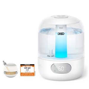 Umidificator Dreo pentru dormitor 3L ultrasunete lumina ambientala