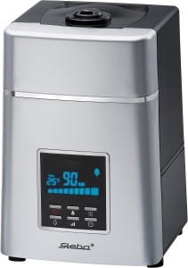 Umidificator Steba LB 5, 6 Litri, Ultrasunete, ArgintiuGri