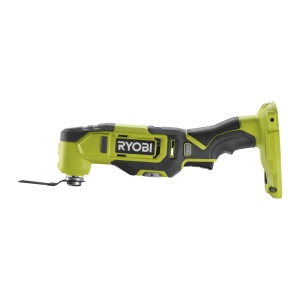 Unealta multifunctionala cu acumulator RYOBI 18 V ONE+ RMT18-0 (unghi de oscilatie 3,0deg, viteza de oscilatie 0-20.000 min-1, control variabil al vitezei, iluminare LED, inclusiv accesorii, fara baterie si incarcator in cutie)