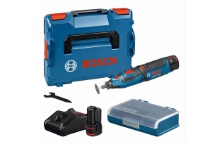 Unelte rotative Bosch Professional GRO 12V-35, 35000 rpm, 2 acumulatori 2.0Ah