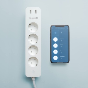 UNITEC 30798 WIFI Priza 4x2 | Prize inteligente Wi-Fi cu temporizator | Masurarea costurilor energiei | Control vocal si APP | Cu 2 iesiri USB - Img 6
