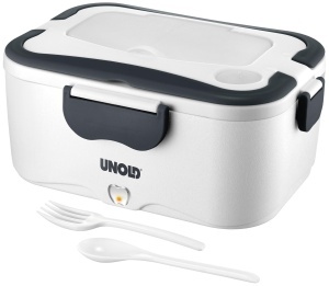 Unold 58850 Lunchbox Electrica 15L Alb Container Detasabil Inox