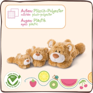 Ursulet de Plus NICI 46514, 50 cm, Culoare Maro, Moale si Pufos - Img 4