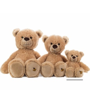 Ursulet de plus Schaffer 5660 Honey, 18 cm, culoare hellbraun - Img 4