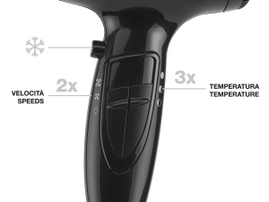 Uscator de par Beper 40.979, 2000W, 6 setari, Negru - Img 3