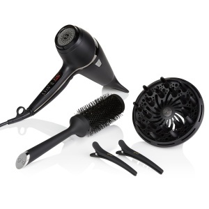 Uscator de par GHD Air, 2100W, tehnologie ionica, inclusiv difuzor