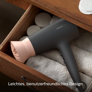 Uscator de par Philips seria 3000 cu atasament ThermoProtect - 2100 W, functie de ionizare, 6 niveluri de caldura si viteza (model BHD350/10) - Img 6